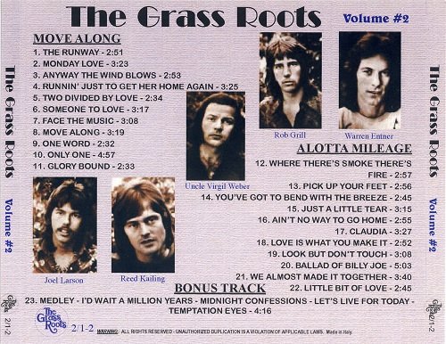 The Grass Roots - Move Along / ALotta' Mileage (Reissue) (1972-73/2013)