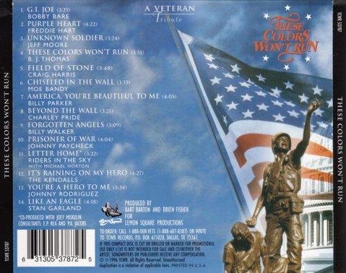 VA - These Colors Won't Run. A Veteran Tribute (1996)