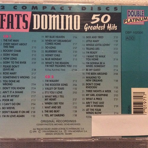 Fats Domino - 50 Greatest Hits (1994)