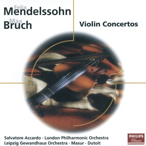 Salvatore Accardo, London Philharmonic Orchestra - Mendelssohn, Bruch: Violin Concertos (2000)