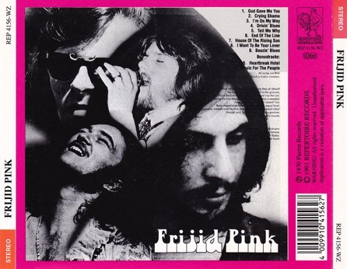 Frijid Pink - Frijid Pink (Reissue, Remastered) (1970/1991)