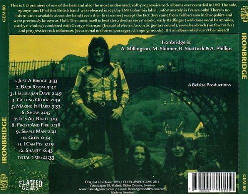 Ironbridge - Ironbridge (Reissue) (1973/2012)