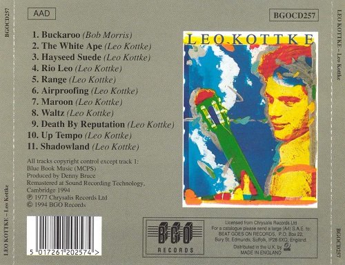 Leo Kottke - Leo Kottke (Reissue) (1976/1994)