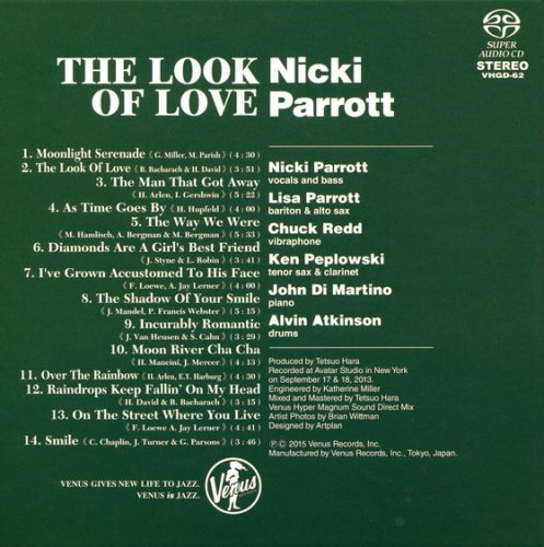 Nicki Parrott - The Look Of Love (2015) [SACD]