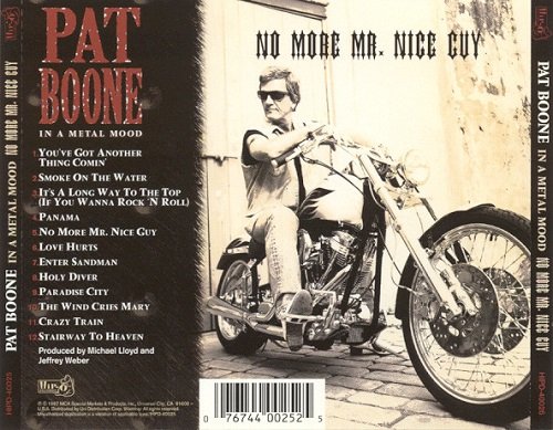 Pat Boone - In A Metal Mood - No More Mr. Nice Guy (1997)