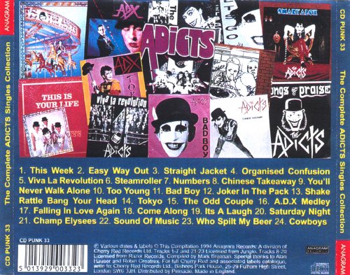 The Adicts - The Complete Adicts Singles Collection (1994)