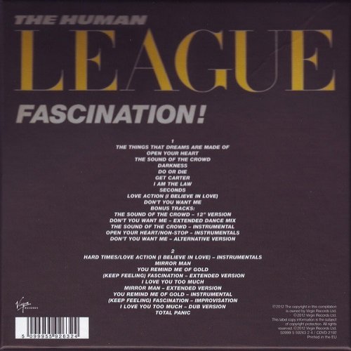 The Human League - Dare / Fascination! (Reissue, Remastered) (2012)