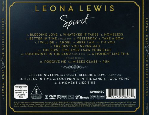 Leona Lewis - Spirit (The Deluxe Edition) (2008)