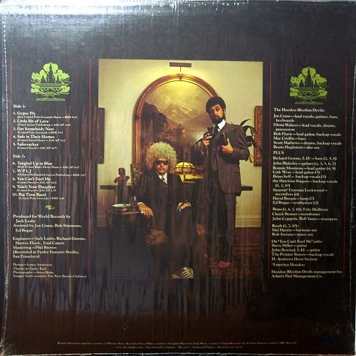 Hoodoo Rhythm Devils -  Safe In Their Homes (1976) Vinyl