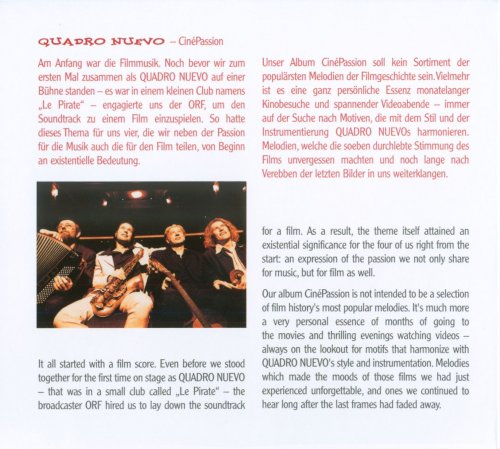 Quadro Nuevo - CinePassion (2002) FLAC