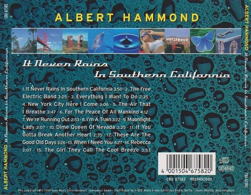 Albert Hammond - It Never Rains In Southern California (Reissue) (1972/1999)
