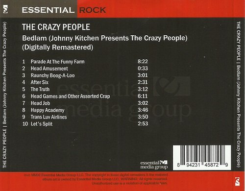 The Crazy People - Bedlam (Reissue, Remastered) (1968/2011)