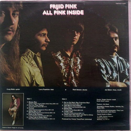 Frijid Pink ‎- All Pink Inside (1974) LP