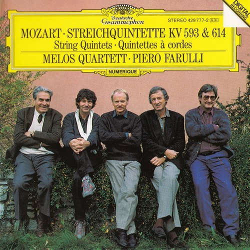 Melos Quartett, Piero Farulli - Mozart: Streichquintette KV 593 & 614 (1990)