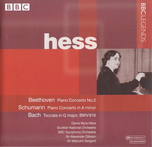 Myra Hess - BBC Legends: Myra Hess - Beethoven, Schumann, Bach (2006)