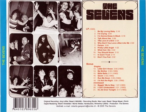 The Sevens - The Sevens (Reissue, Remastered) (1965/2005)