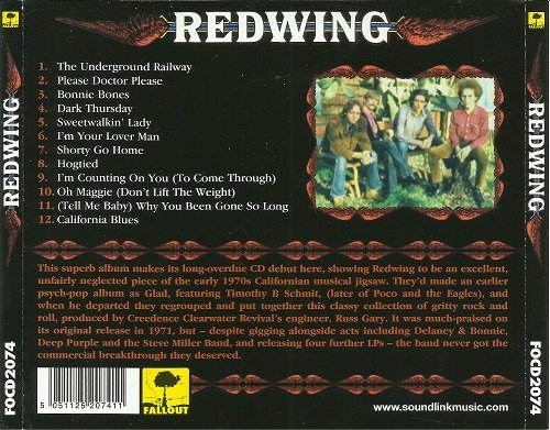 Redwing - Redwing (Reissue) (1971/2007)