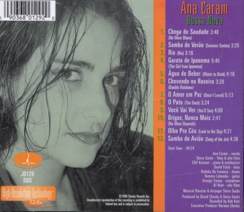 Ana Caram - Bossa Nova (1995) CD-Rip