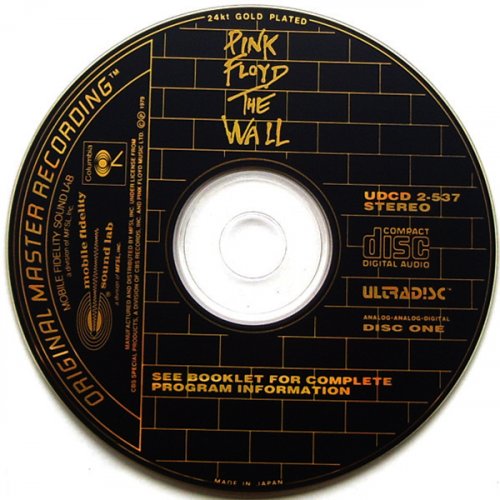 Pink Floyd - The Wall (2CD) (1979) (MFSL UDCD 2-537, USA {24Kt Gold} CDRip