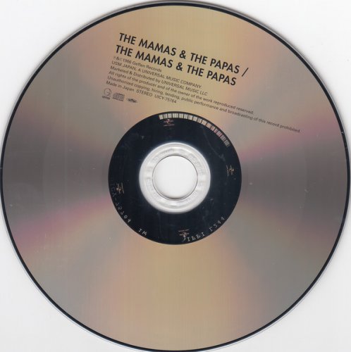 The Mamas & The Papas - The Mamas & The Papas (2013, UICY-75704, RE, RM, JAPAN) CDRip