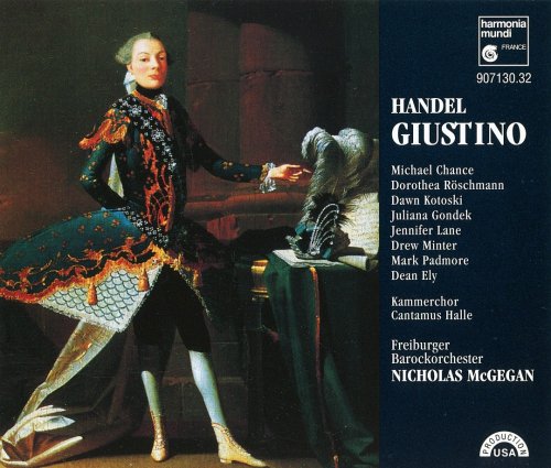 Nicholas McGegan - Handel: Giustino (1995)