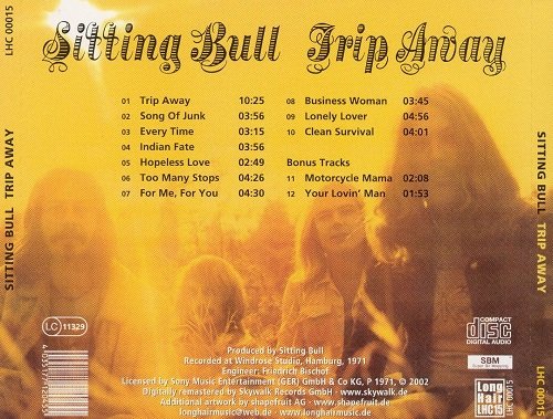 Sitting Bull - Trip Away (Reissue, Remastered) (1971/2002)