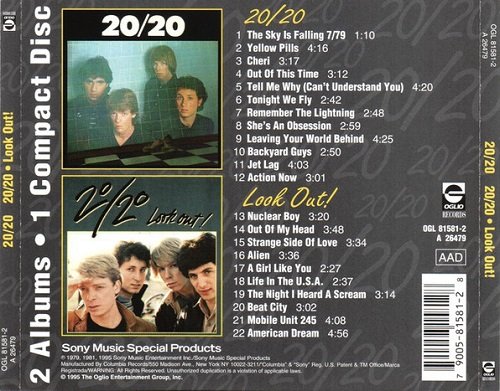 20/20 - 20/20 / Look Out! (Reissue) (1979-81/1995)