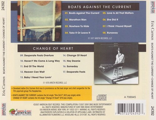 Eric Carmen - Boats Against The Current & Change Of Heart (Reissue) (1977-78/2007)