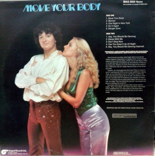 Gene Farrow - Move Your Body (1978) Vinyl