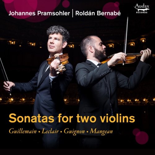 Johannes Pramsohler & Roldán Bernabé - Sonatas for two violins (2019) [Hi-Res]