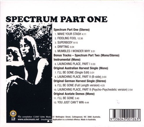 Spectrum - Part One (Reissue, Remastered) (1971/2007)