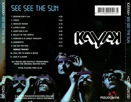 Kayak - See See The Sun (Reissue) (1973/1995)