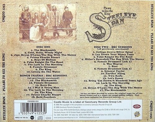 Steeleye Span - Please To See The King (Reissue, Remastered, Expanded Edition) (1971/2006)