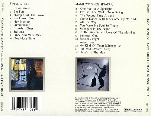 Barry Manilow - Swing Street / Manilow Sings Sinatra (Reissue) (2006)