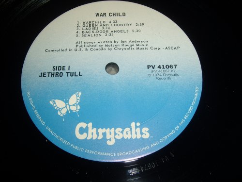 Jethro Tull - War Child (1983) LP