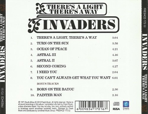 Invaders - There's A Light There's A Way (Reissue, Remastered) (1971/2010)