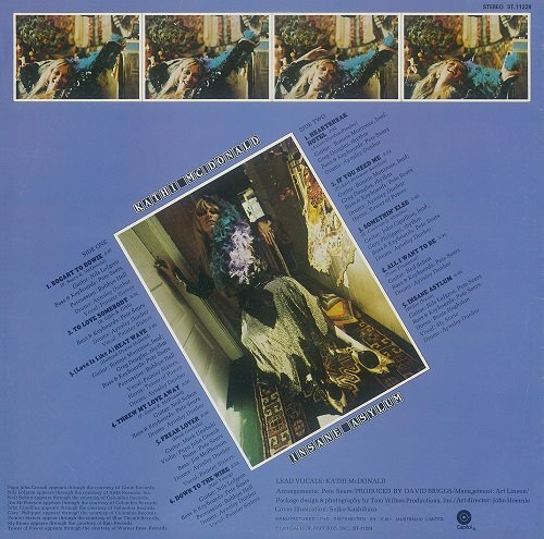 Kathi McDonald - Insane Asylum (1974) Vinyl Rip
