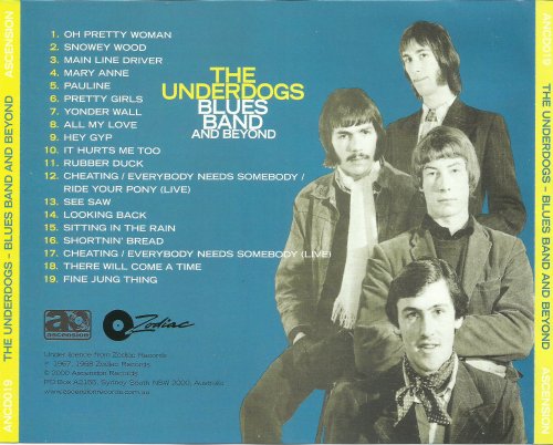 The Underdogs - Blues Band And Beyond / Sitting In The Rain (Reissue) (1967-69/2000)