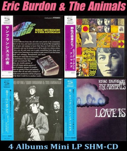 Eric Burdon & The Animals - 4 Albums Mini LP SHM-CD Collection (1967-1969) [2013]
