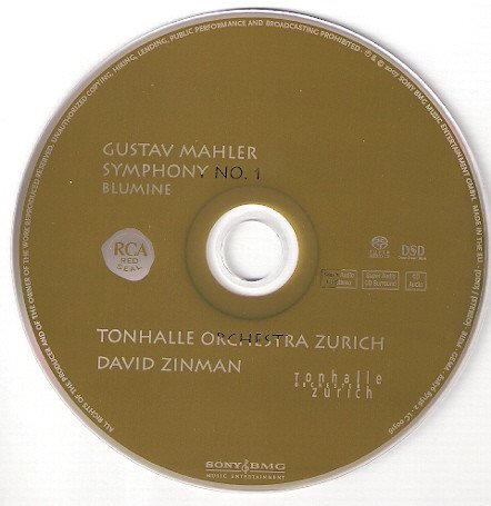 David Zinman - Gustav Mahler: Symphony №1 Blumine (2007) [SACD]
