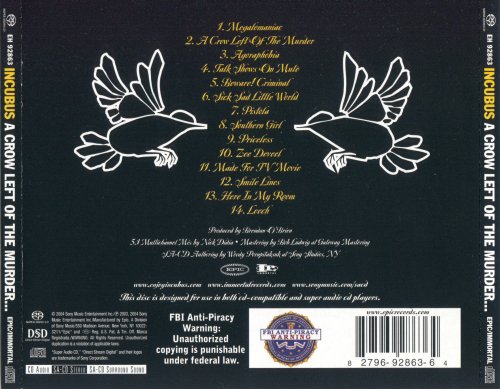 Incubus - A Crow Left Of The Murder… (2004) [SACD]