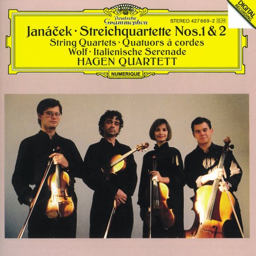 Hagen Quartett - Janácek: String Quartets Nos.1 & 2 / Wolf: Italian Serenade (1989)