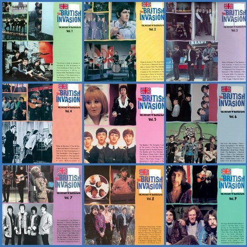 VA - The British Invasion: History Of British Rock Vol.1~9 (1988-1991)