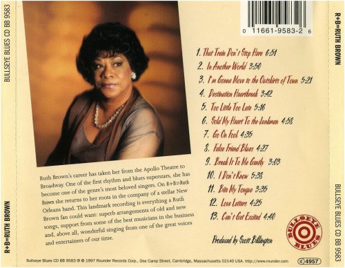 Ruth Brown - R+B=Ruth Brown (1997) 320 Kbps