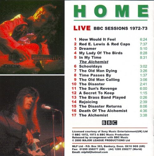 Home - Live BBC Sessions 1972-73 (2000)