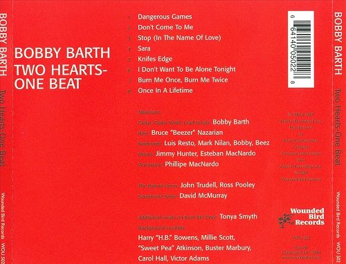 Bobby Barth - Two Hearts - One Beat (Reissue) (1986/2009)