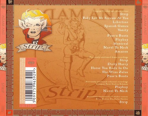 Adam Ant - Strip (Remastered, Expanded Edition) (1983/2008)