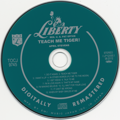 April Stevens - Teach Me Tiger! (1960)
