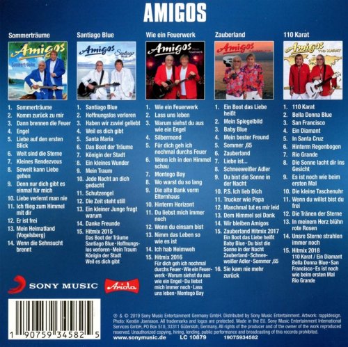 Die Amigos - Original Album Classics (2019)