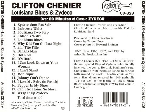 Clifton Chenier - Louisiana Blues And Zydeco (1964/1990)